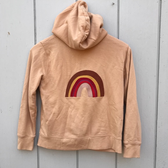 Embroidered Rainbow Hoodie Madewell - Picture 5 of 7